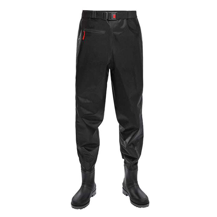 TWS Fishing Waders Half-length with Boots Waterproof Wader with Belt for Fly Fishing