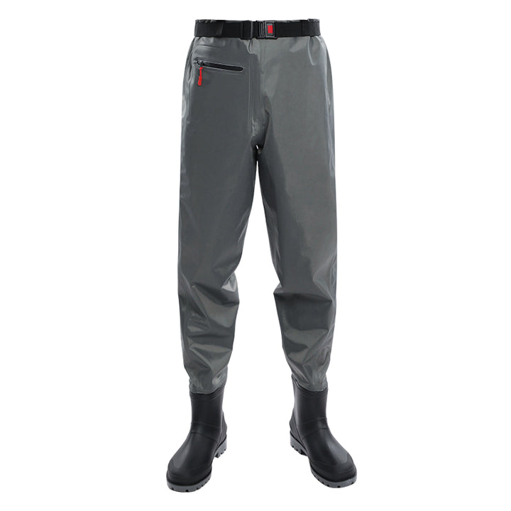 TWS Fishing Waders Half-length with Boots Waterproof Wader with Belt for Fly Fishing