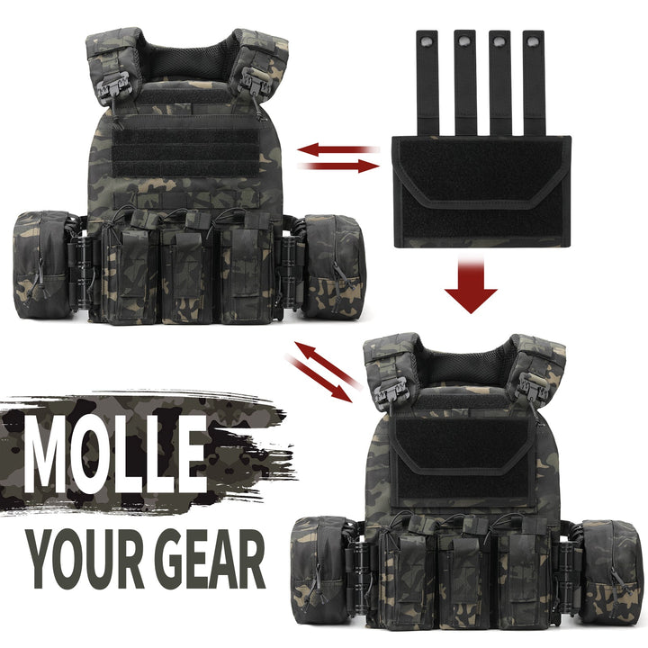 All Mission Quick Release Assault Tactical Vest - TWS USA