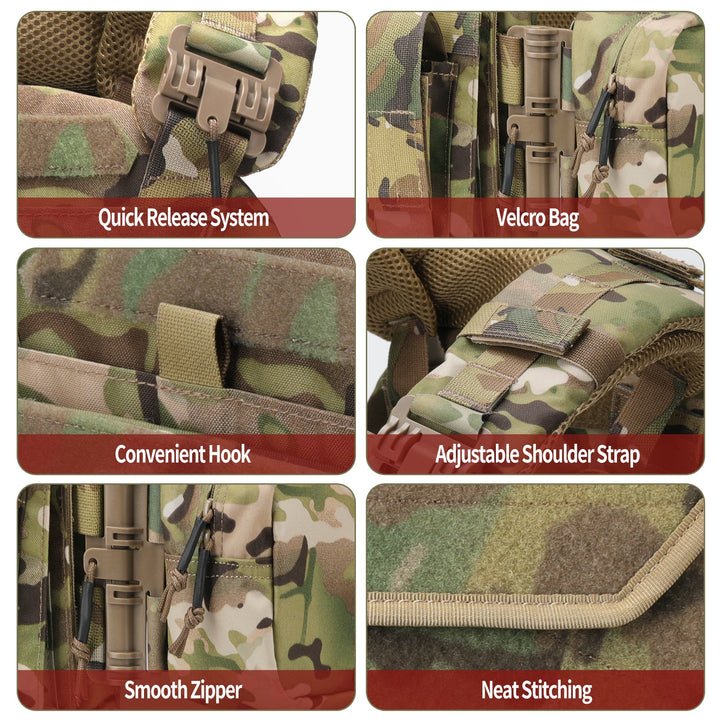 All Mission Quick Release Assault Tactical Vest - TWS USA