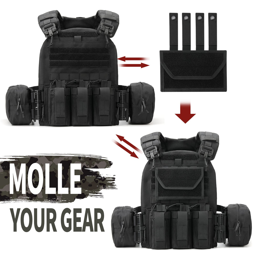 All Mission Quick Release Assault Tactical Vest - TWS USA