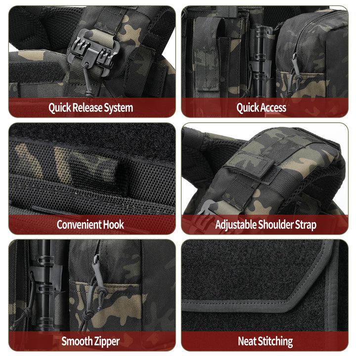 All Mission Quick Release Assault Tactical Vest - TWS USA