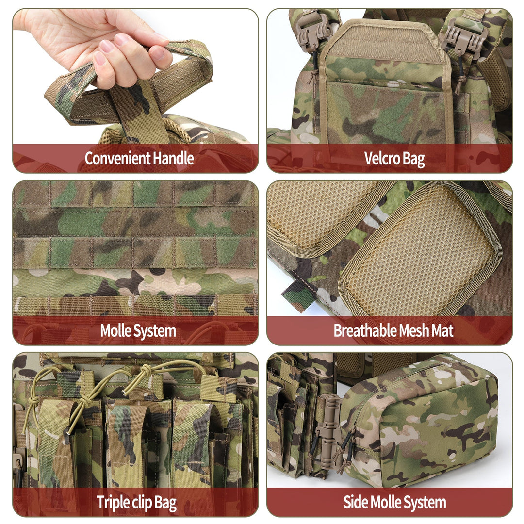 All Mission Quick Release Assault Tactical Vest - TWS USA