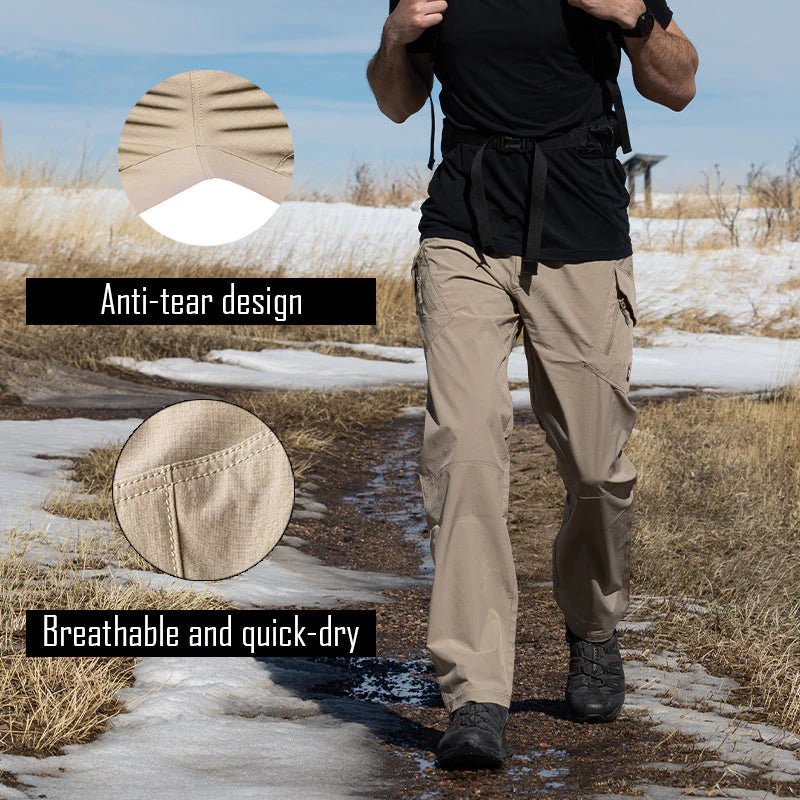 Archon IX9 Lightweight Quick Dry Stretch Pants Khaki - TWS USA