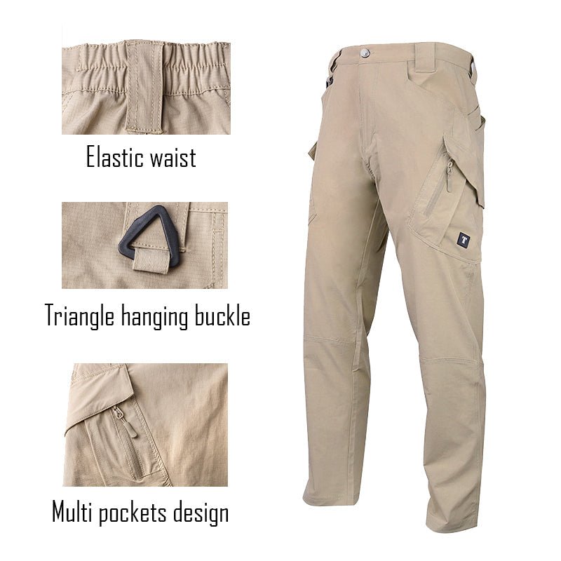 Archon IX9 Lightweight Quick Dry Stretch Pants Khaki - TWS USA