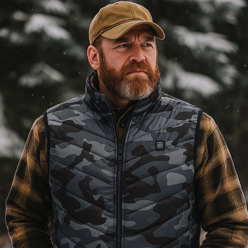 ArcticDown Pro – Tactical Heated Puffer Vest for Men - TWS USA