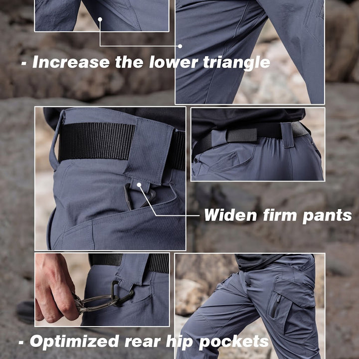 Archon IX9 Men’s Lightweight Tactical Pants – Quick-Dry Stretch Pants