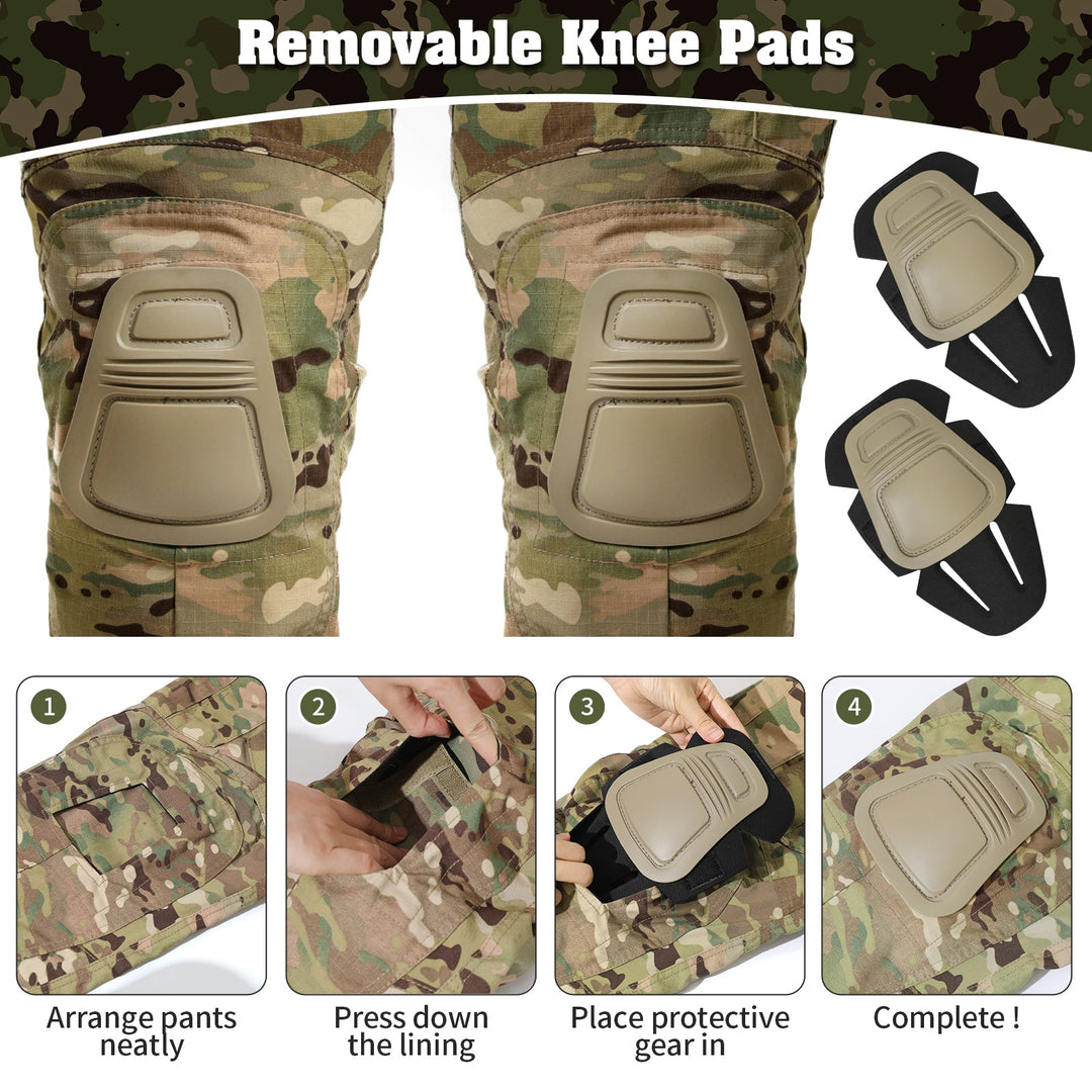 G3 Combat Pants with Knee Pads Tactical Pants - TWS USA