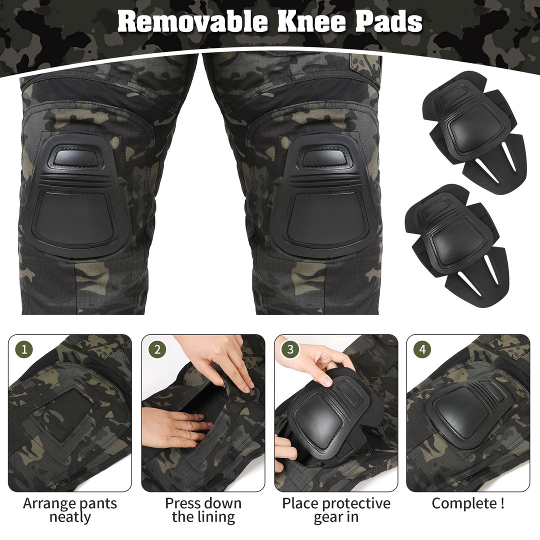G3 Combat Pants with Knee Pads Tactical Pants - TWS USA