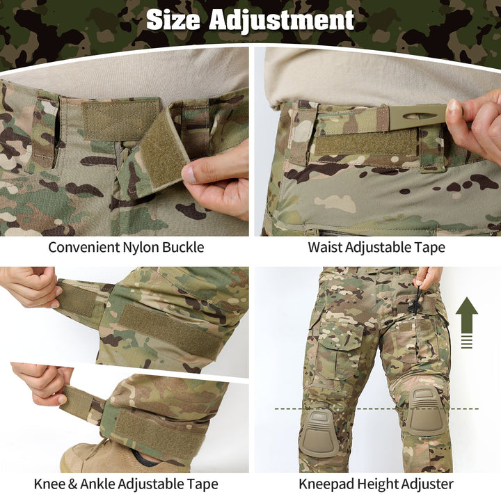 G3 Combat Pants with Knee Pads Tactical Pants - TWS USA
