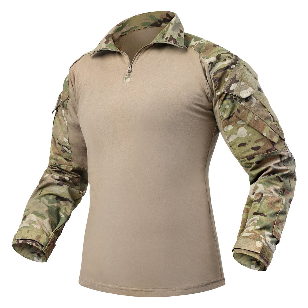 G3 Pro Rapid Assault Combat Shirt With Pockets Camouflage - TWS USA