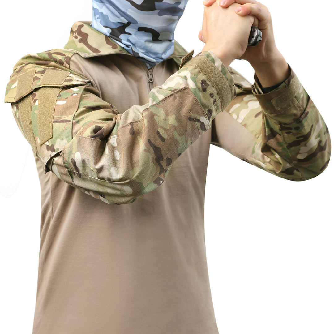 G3 Pro Rapid Assault Combat Shirt With Pockets Camouflage - TWS USA