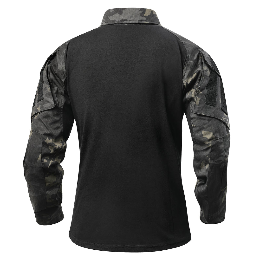G3 Pro Rapid Assault Combat Shirt With Pockets Dark Camo - TWS USA