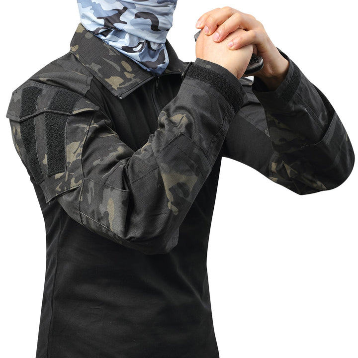 G3 Pro Rapid Assault Combat Shirt With Pockets Dark Camo - TWS USA