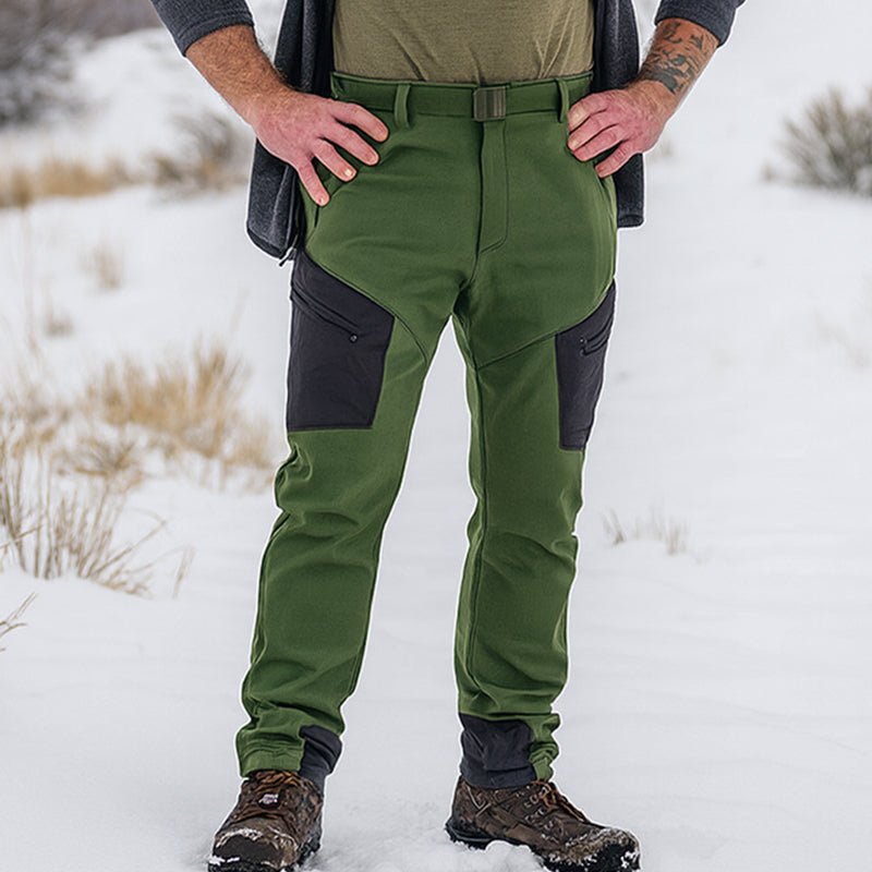 Grampus Softshell Waterproof Tactical Pants for Winter Army Green - TWS USA