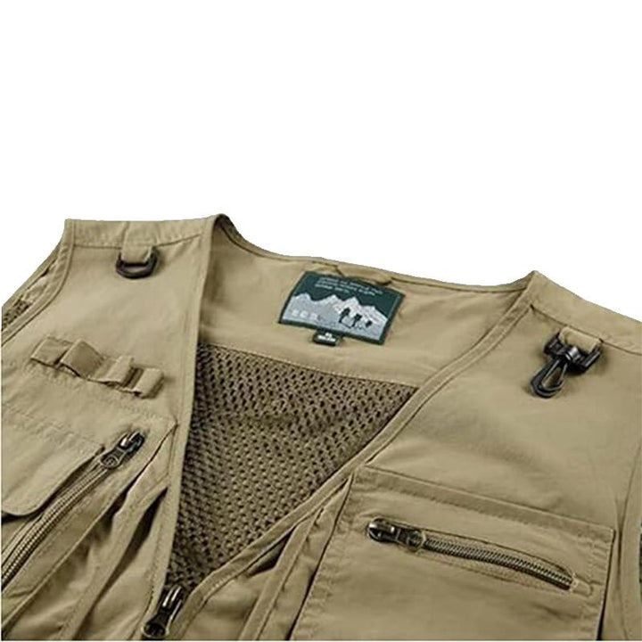 Men’s Classic Outdoor Cargo Vest - TWS USA
