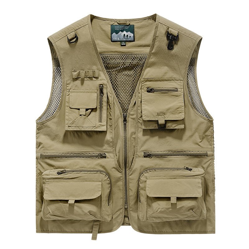 Men’s Classic Outdoor Cargo Vest - TWS USA