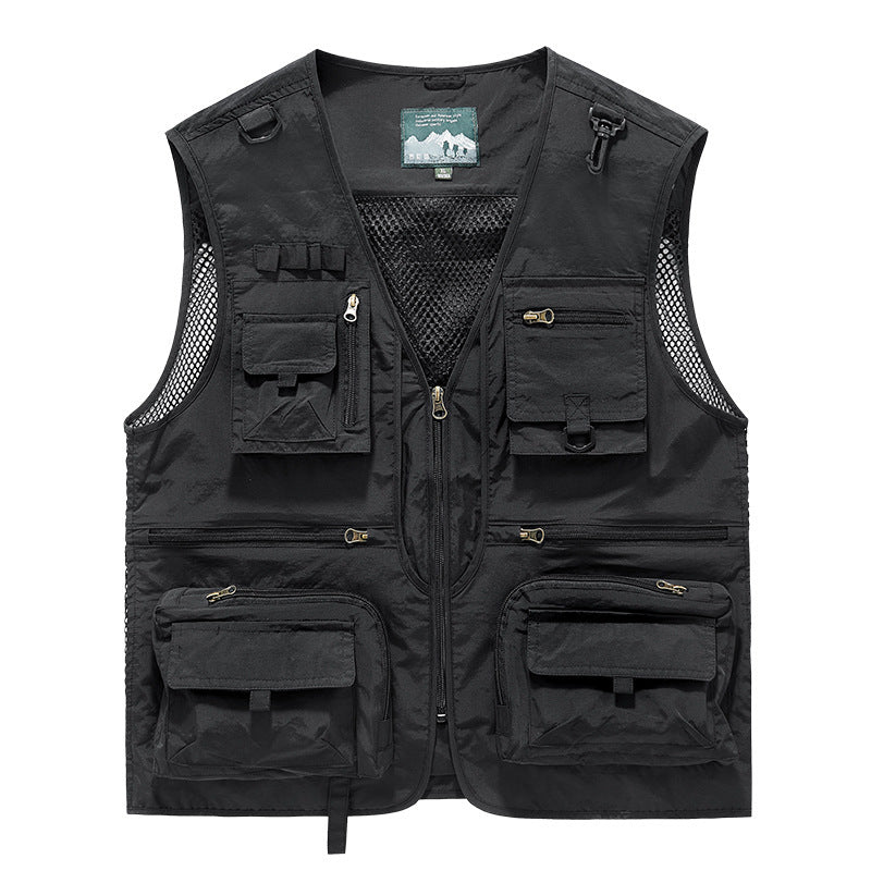 Men’s Classic Outdoor Cargo Vest - TWS USA
