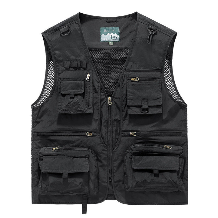 Men’s Classic Outdoor Cargo Vest - TWS USA