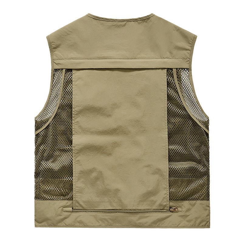 Men’s Classic Outdoor Cargo Vest - TWS USA
