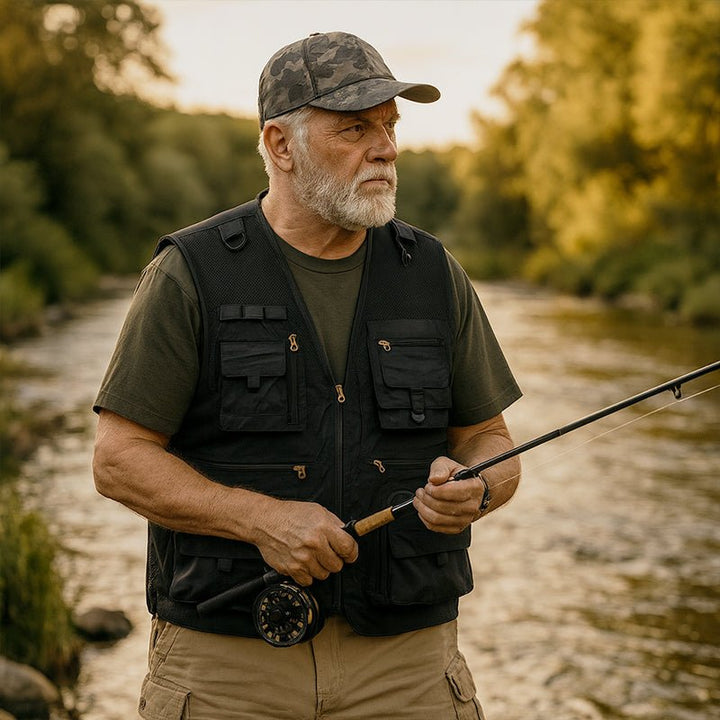 Men’s Classic Outdoor Cargo Vest - TWS USA