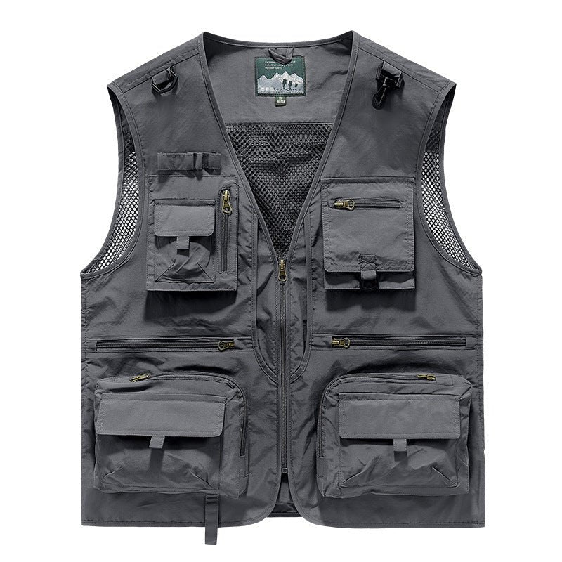 Men’s Classic Outdoor Cargo Vest - TWS USA