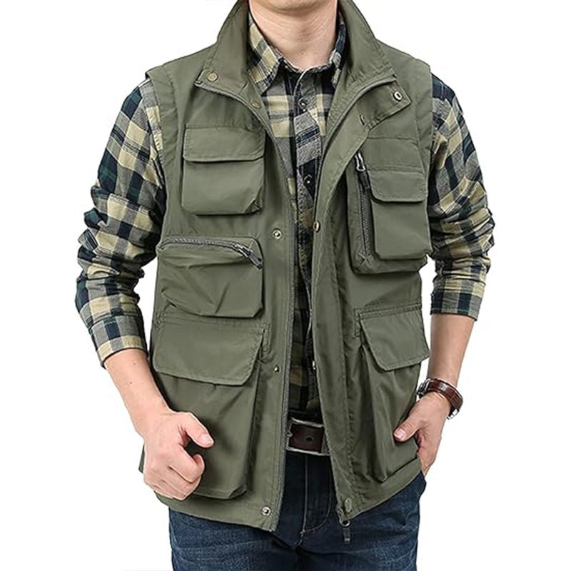 Men’s Classic Utility Cargo Vest - TWS USA