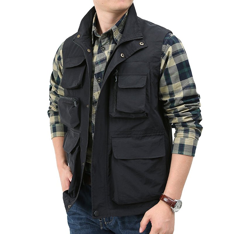 Men’s Classic Utility Cargo Vest - TWS USA