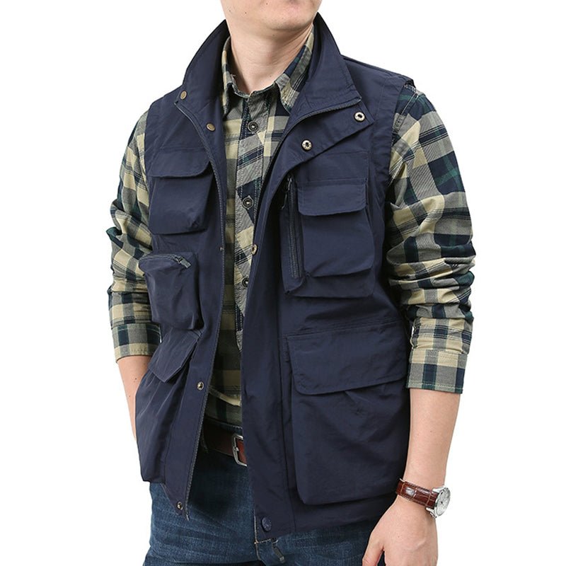 Men’s Classic Utility Cargo Vest - TWS USA