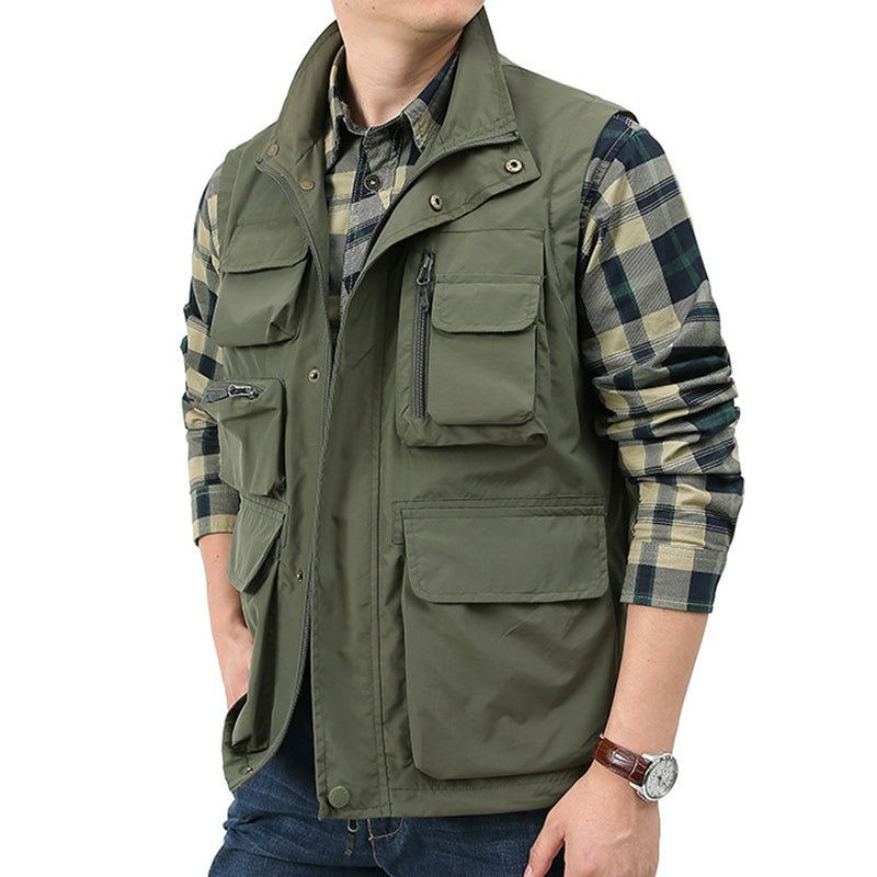 Men’s Classic Utility Cargo Vest - TWS USA