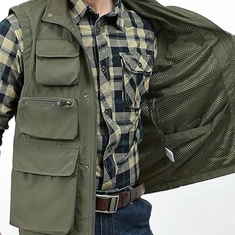 Men’s Classic Utility Cargo Vest - TWS USA