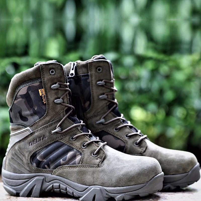 Men's Delta Mid Tactical Boots Light Duty Military Boots - TWS USA