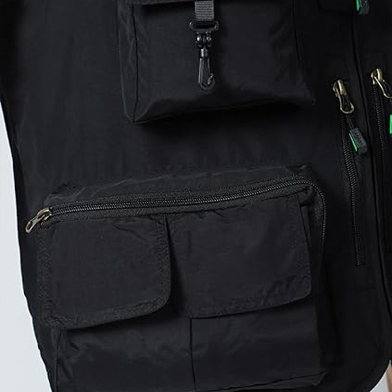 Men’s Lightweight Utility Vest – 16 - Pocket Fishing, Photography & Travel Vest with Mesh Back - TWS USA