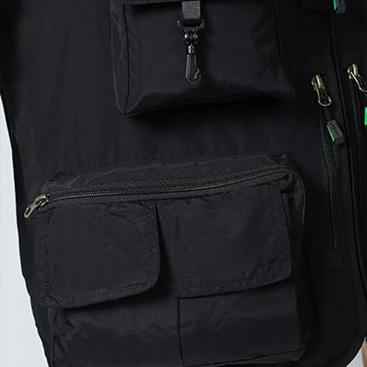 Men’s Lightweight Utility Vest – 16 - Pocket Fishing, Photography & Travel Vest with Mesh Back - TWS USA