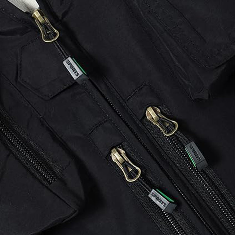 Men’s Lightweight Utility Vest – 16 - Pocket Fishing, Photography & Travel Vest with Mesh Back - TWS USA