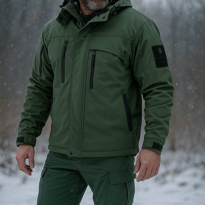 Men's Softshell Fleece - Lined Clothing Suit Waterproof Tactical Uniform - TWS USA