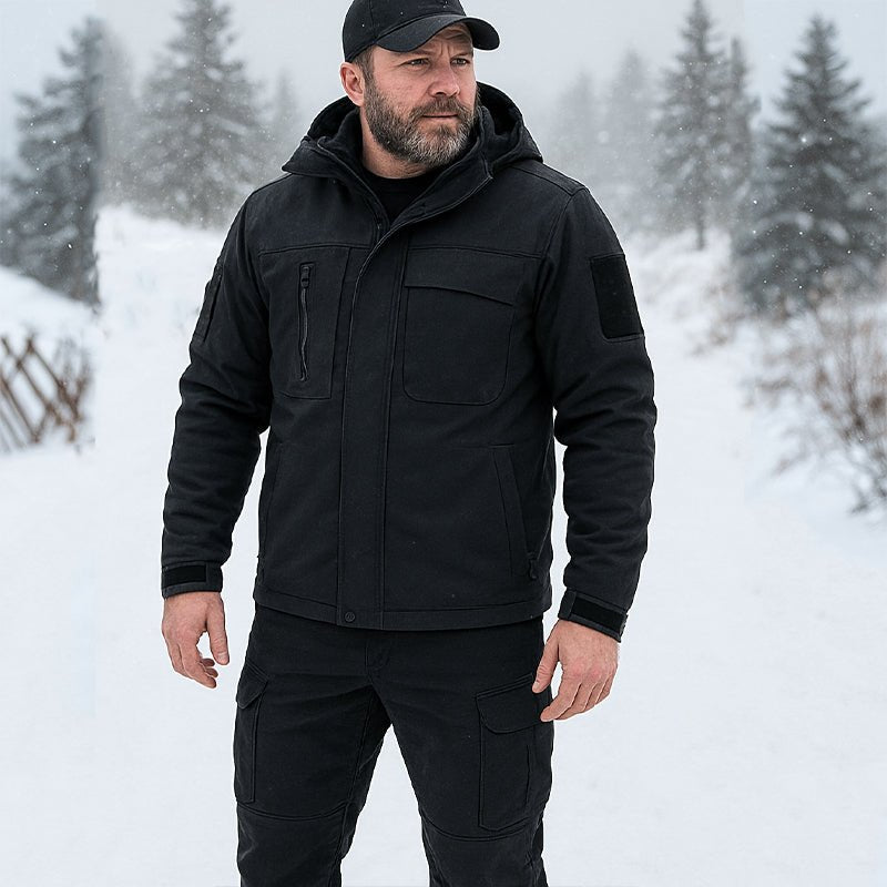 Men's Softshell Fleece - Lined Clothing Suit Waterproof Tactical Uniform - TWS USA