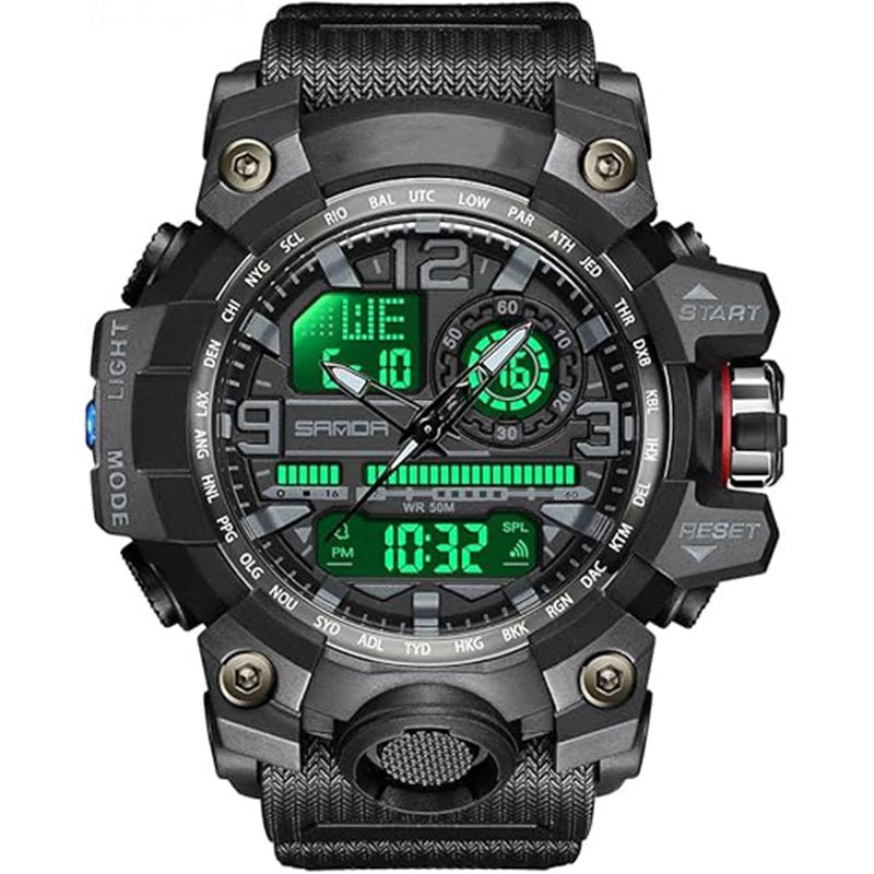 Men's Sports Outdoor Waterproof Tactical Watch - TWS USA