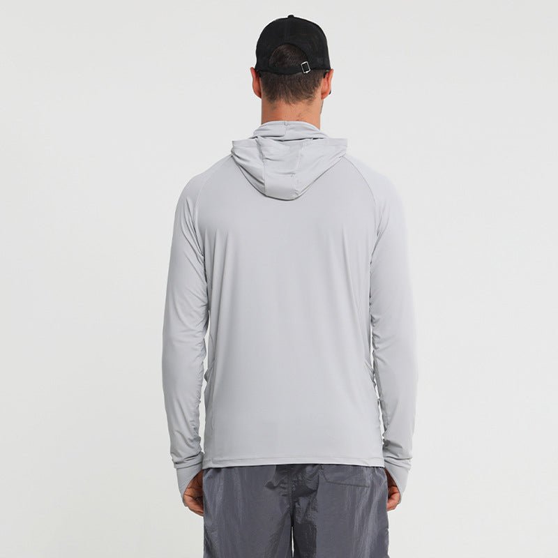 Men's Sun Protective Tactical Hoodie Quick Dry Fishing Shirt - TWS USA