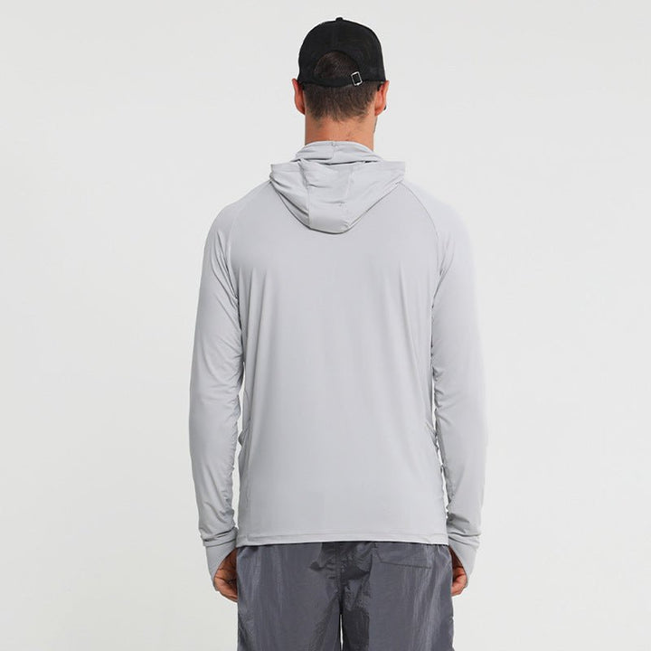 Men's Sun Protective Tactical Hoodie Quick Dry Fishing Shirt - TWS USA