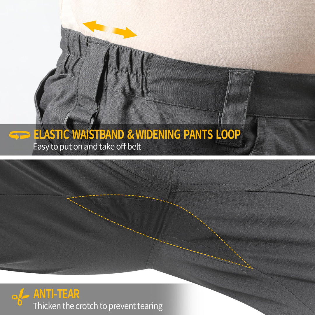 Men's Urban Pro Stretch Tactical Pants Charcoal - TWS USA