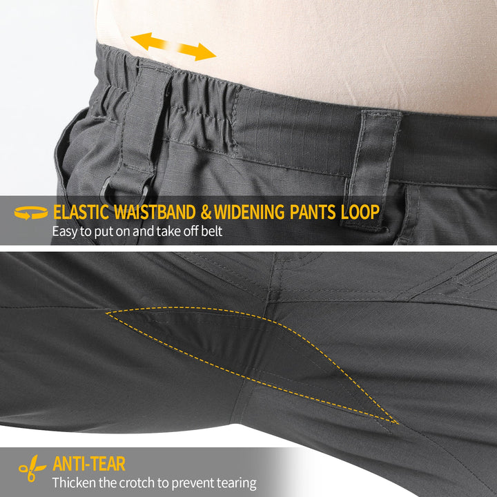 Men's Urban Pro Stretch Tactical Pants Charcoal - TWS USA