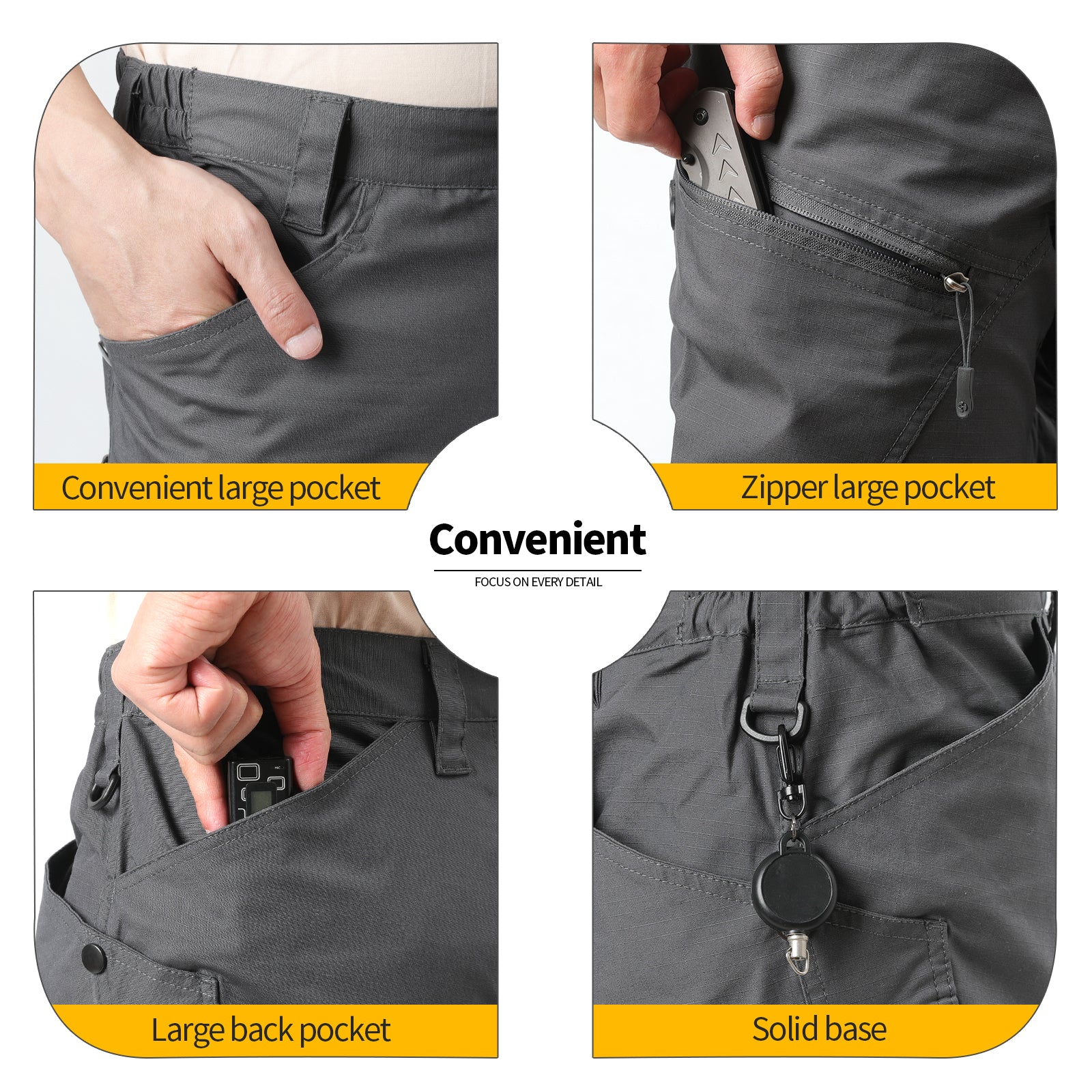 Men's Urban Pro Stretch Tactical Pants | Charcoal Tac Pants – TWS USA