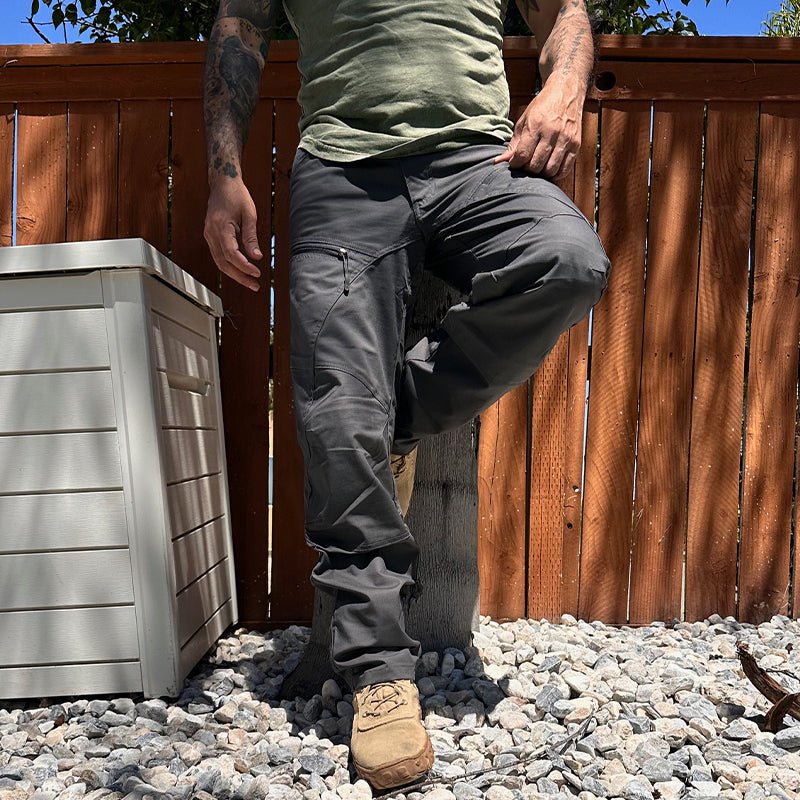 Men's Urban Pro Stretch Tactical Pants Charcoal - TWS USA