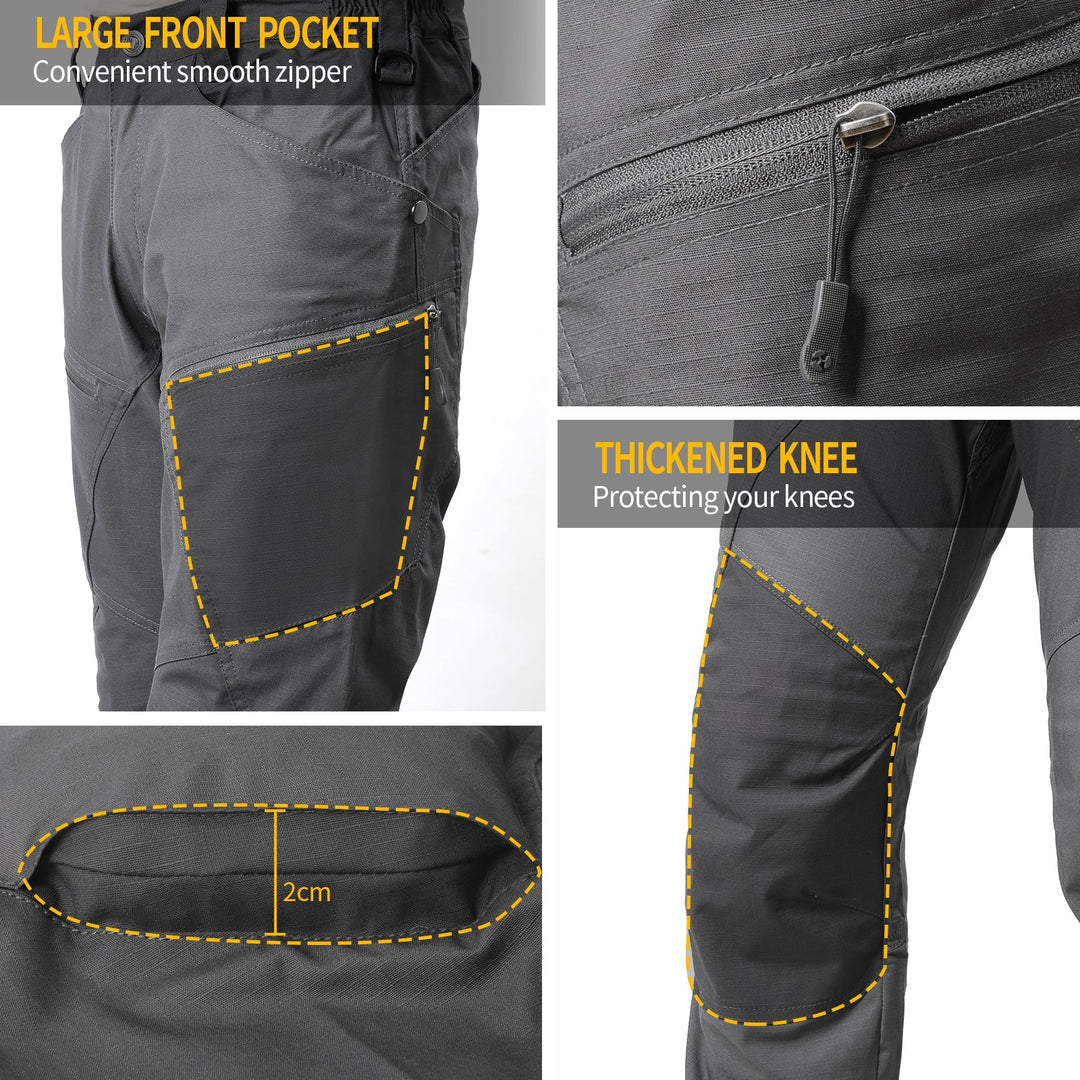Men's Urban Pro Stretch Tactical Pants Charcoal - TWS USA