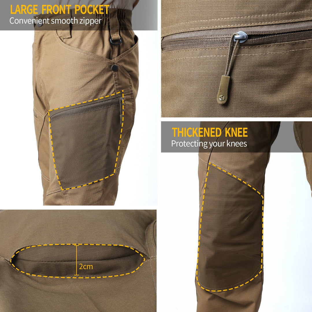 Men's Urban Pro Stretch Tactical Pants Coyote - TWS USA