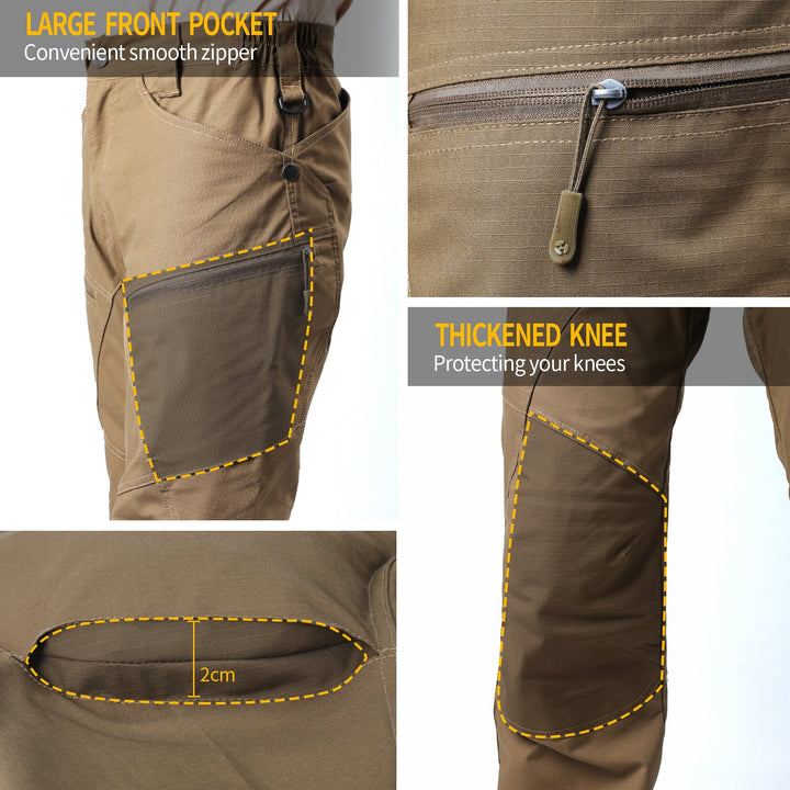 Men's Urban Pro Stretch Tactical Pants Coyote - TWS USA