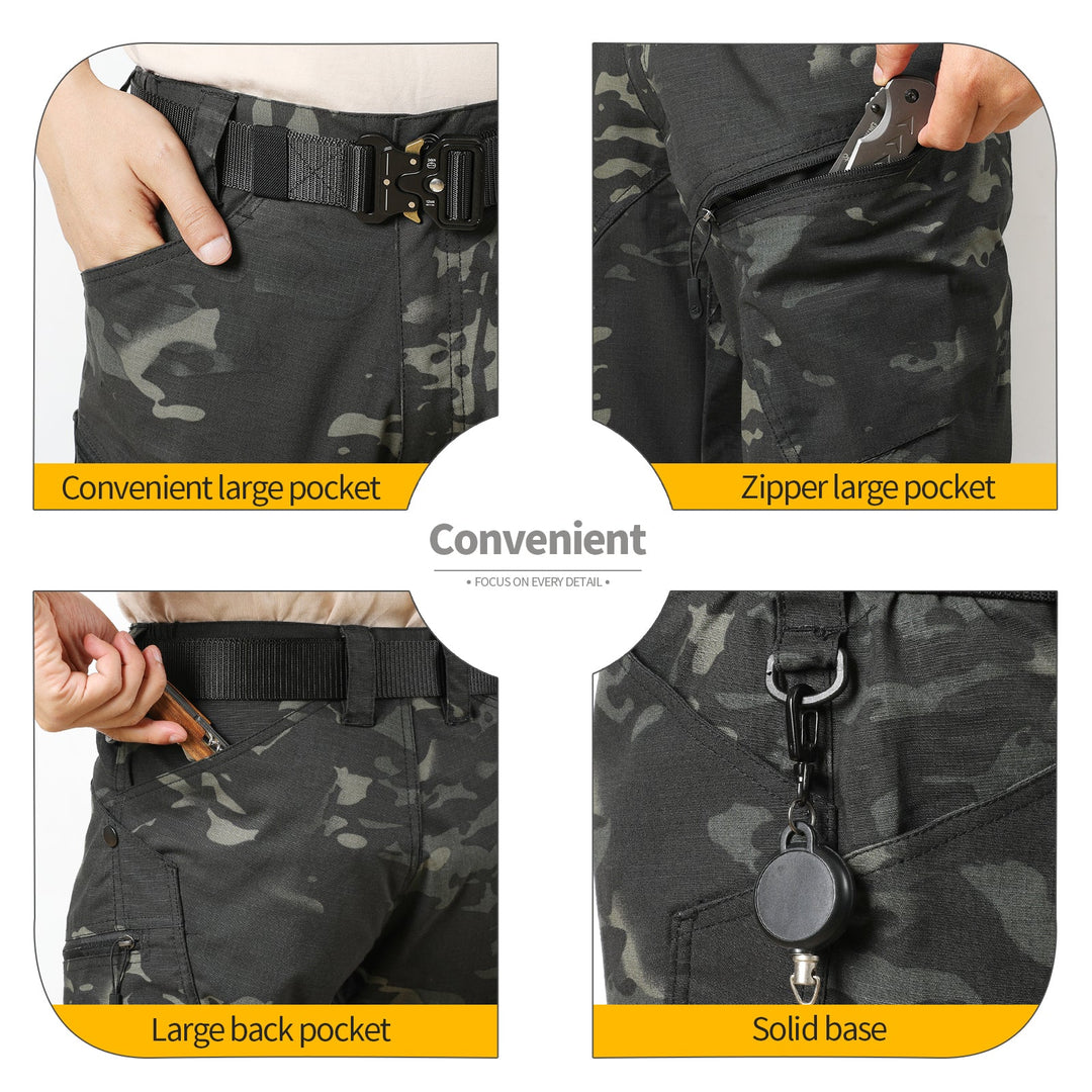 Men's Urban Pro Stretch Tactical Pants Dark Camo - TWS USA