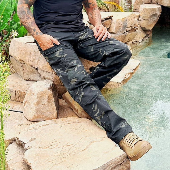 Men's Urban Pro Stretch Tactical Pants Dark Camo - TWS USA