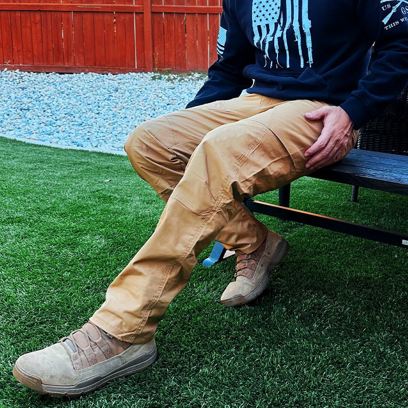 Men's Urban Pro Stretch Tactical Pants Desert Brown - TWS USA